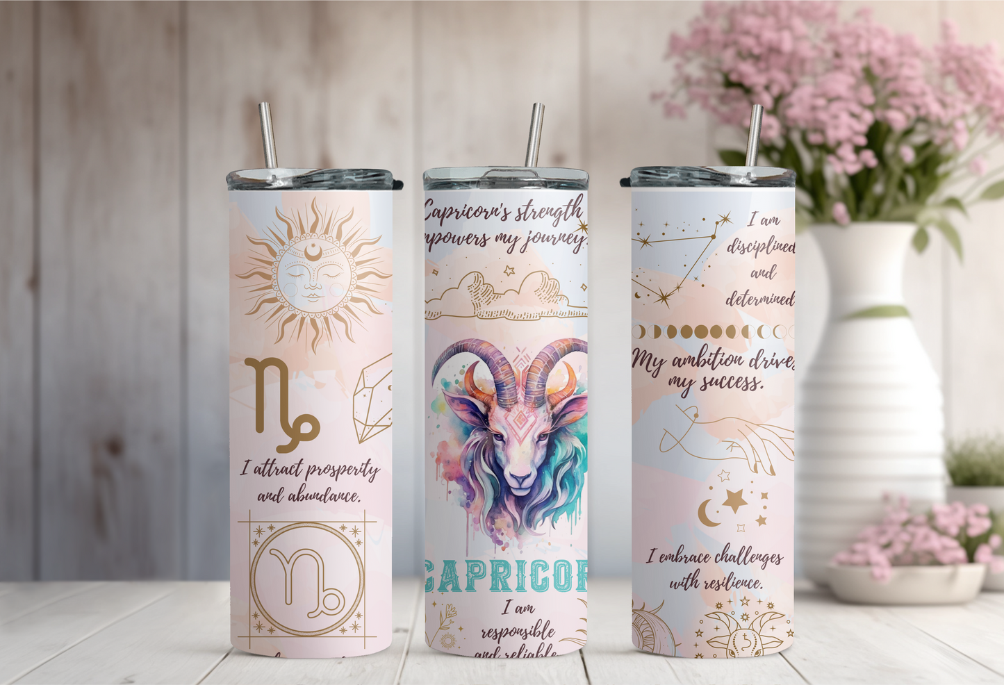 Zodiac Sign 20 oz Tumbler