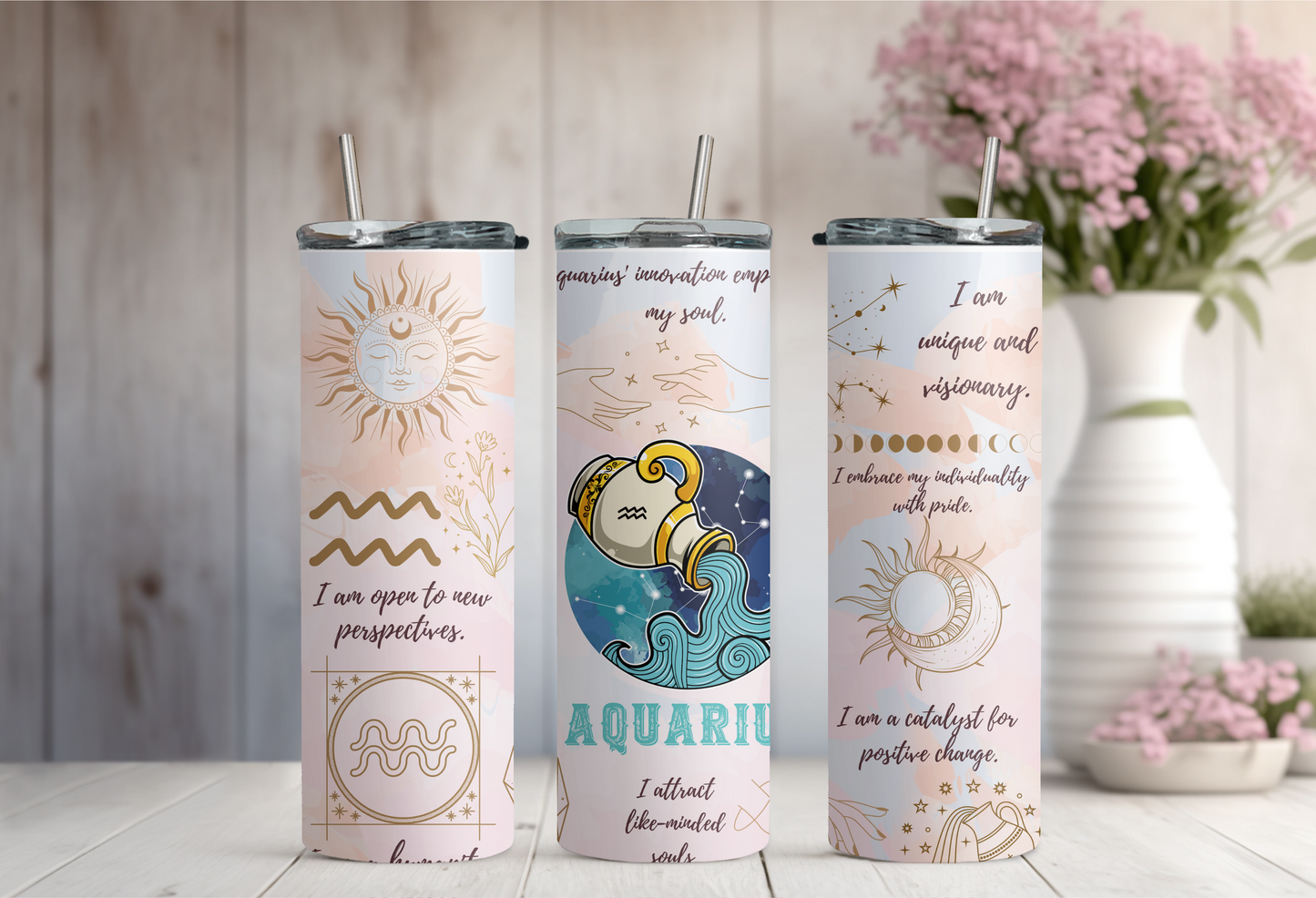 Zodiac Sign 20 oz Tumbler