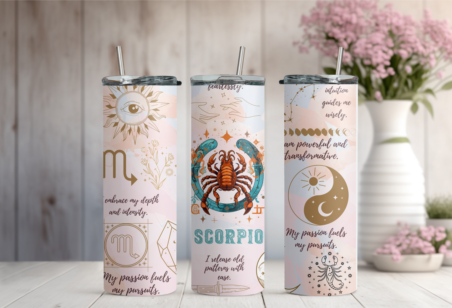 Zodiac Sign 20 oz Tumbler